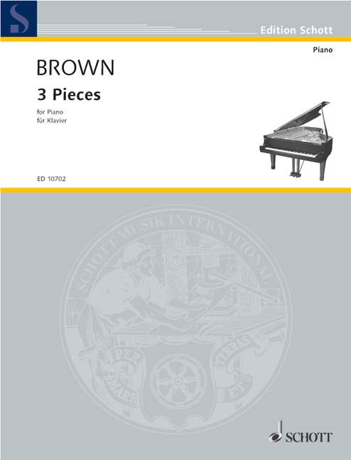 Three Pieces For Piano  für Klavier  