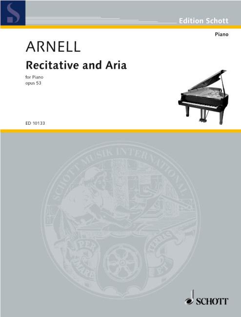 Recitative and Aria op. 53  für Klavier  