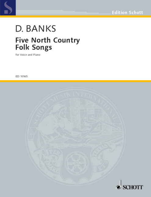 5 North Country Folk Songs  für Sopran und Klavier  