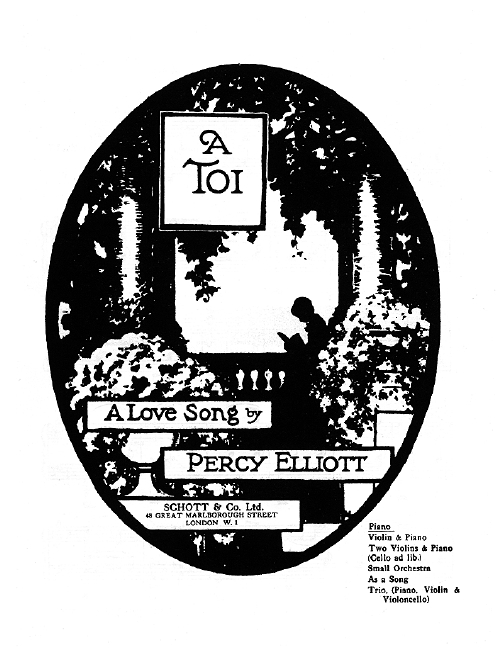 Elliott, Percy À Toi!&nbsp;&nbsp;für Klavier&nbsp;&nbsp;