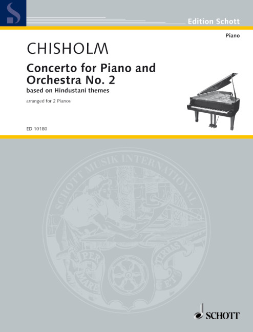 Chisholm, Erik Concerto No. 2  for piano and orchestra  Klavierauszug für 2 Klaviere