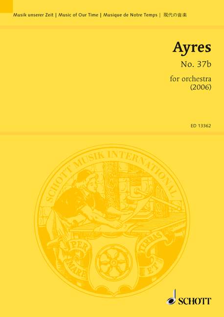 No. 37b&nbsp;&nbsp;für Orchester&nbsp;&nbsp;Studienpartitur