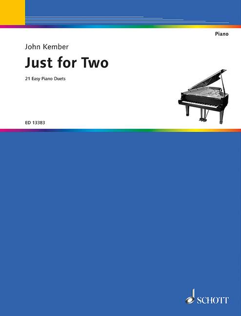 Just for two  for piano 4 hands  score