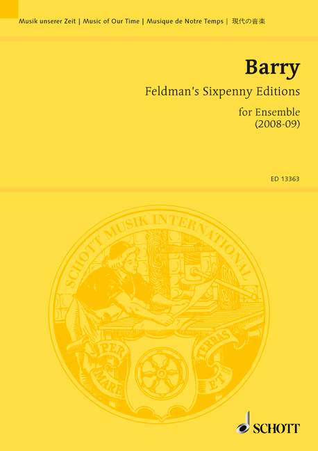 Feldman's Sixpenny Editions  for orchestra  score
