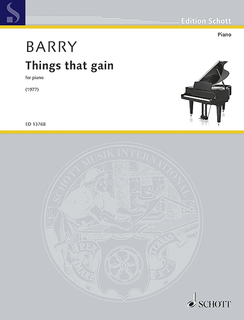 ED13768 Things that gain  für Klavier  