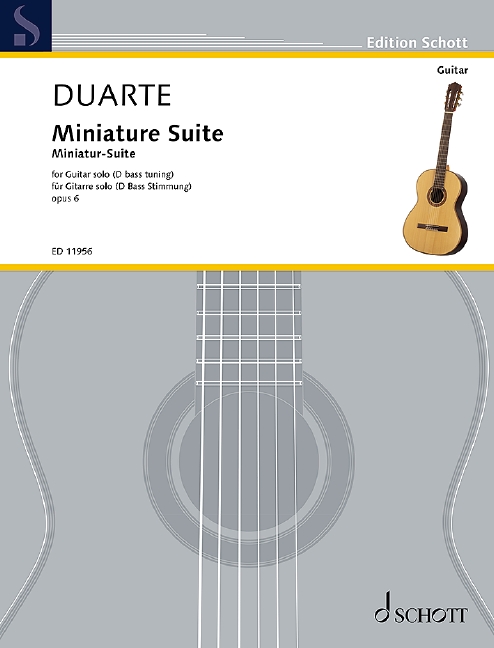 Duarte, John William, Miniature Suite op. 6&nbsp;&nbsp;Gitarre&nbsp;&nbsp;