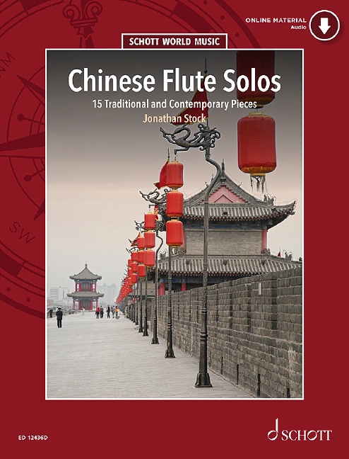 Chinese Flute Solos (+Online Audio)  für Flöte  