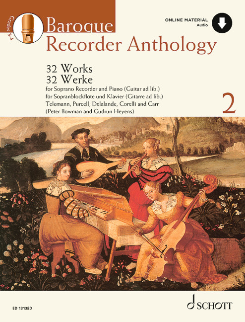 Baroque Recorder Anthology vol.2 (+Online Audio) 