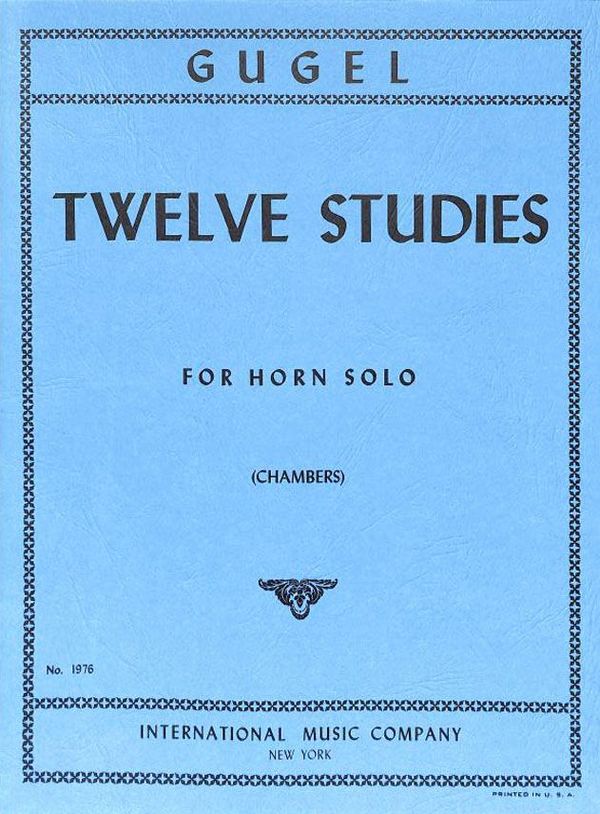 12 Studies  for horn  