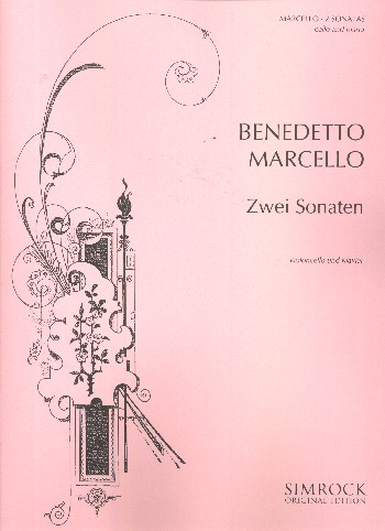 2 Sonaten  für Violoncello und Klavier  