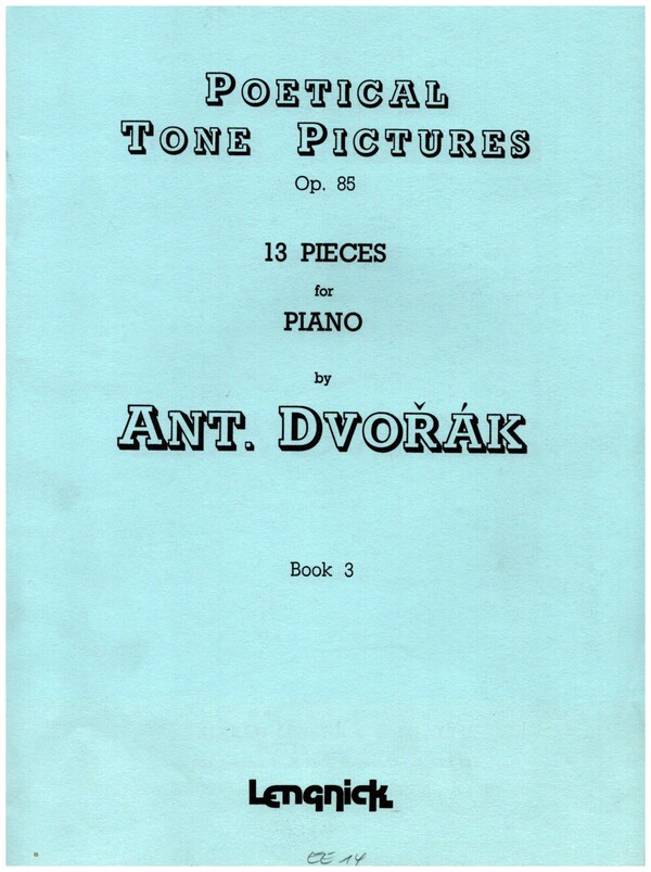 Poetische Stimmungsbilder op.85 Band 3&nbsp;&nbsp;für Klavier&nbsp;&nbsp;