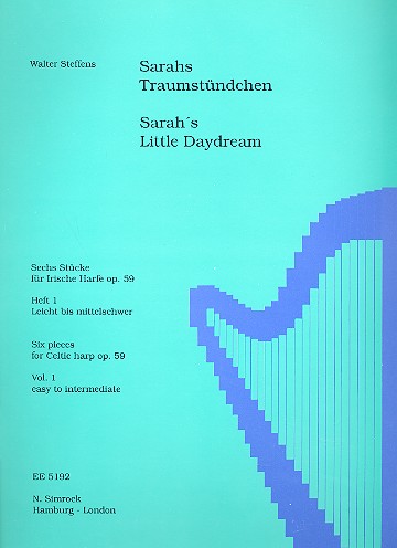 Sarahs Traumstündchen op. 59 Band 1  für Harfe  