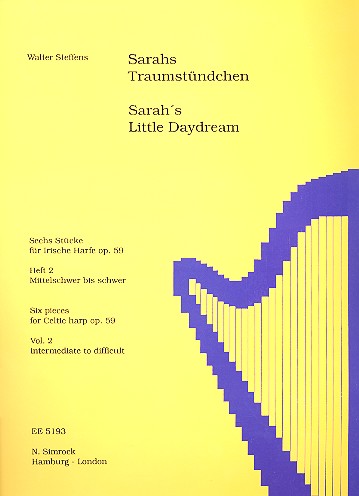 Sarahs Traumstündchen op. 59 Band 2  für Harfe  
