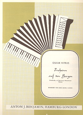 Frohsinn auf den Bergen&nbsp;&nbsp;für Akkordeon&nbsp;&nbsp;