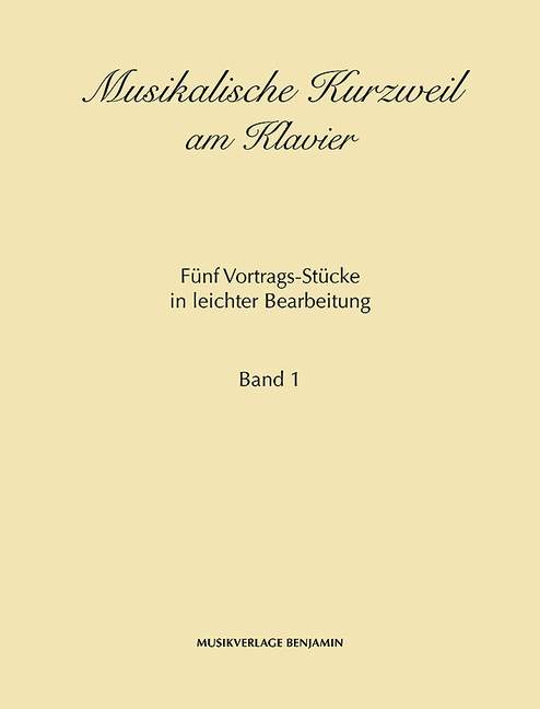 EEP101  Musikalische Kurzweil am Klavier Band 1&nbsp;&nbsp;für Klavier&nbsp;&nbsp;
