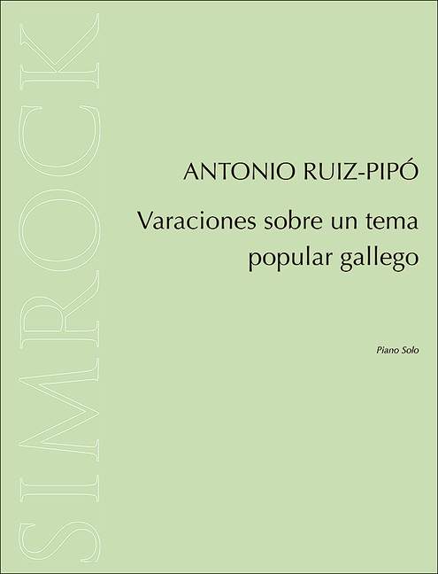 Variaciones sobre un tema popular&nbsp;&nbsp;für Klavier&nbsp;&nbsp;