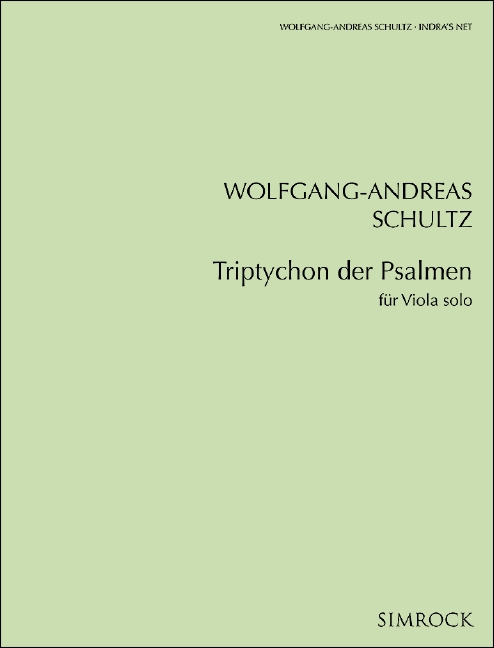 EE5450  Triptychon der Psalmen  für Viola solo  