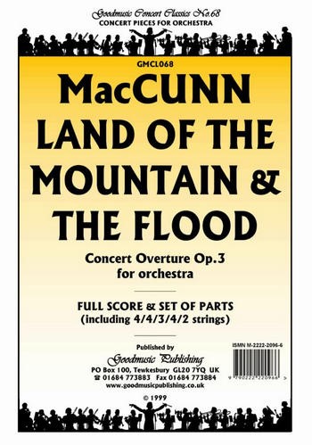 Land of the Mountain & the Flood op.3  for orchestra  score and parts