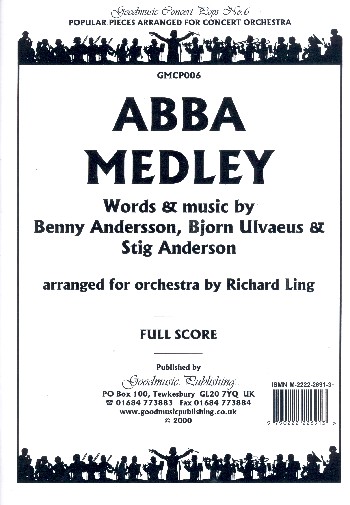 Abba Medley:  for orchestra  score