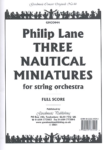 3 nautical Miniatures  for string orchestra  score