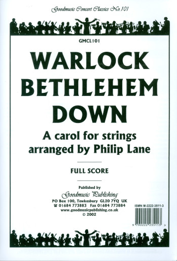 Bethlehem Down  for string orchestra  score