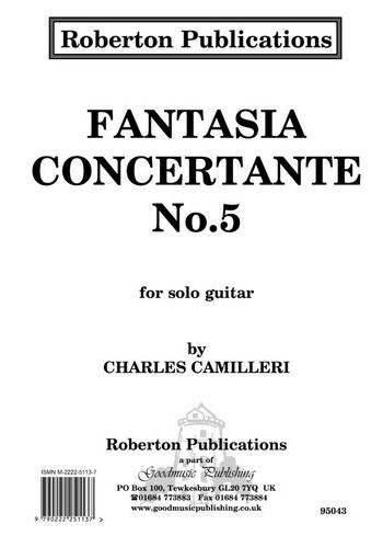 Fantasia concertante no.5  for guitar  