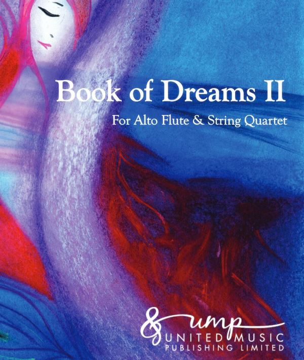 Athanasiadis B., Book of Dreams II (A4 score & parts)  Alto Flute & String Quartet  