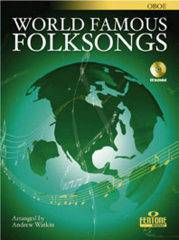 World famous Folksongs (+CD)&nbsp;&nbsp;for oboe&nbsp;&nbsp;