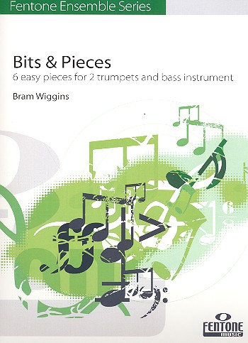 Bits & Pieces  for 2 trumpets and bass instrument  score and parts