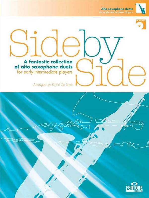 Side by Side (+CD)&nbsp;&nbsp;for 2 alto saxophones&nbsp;&nbsp;score