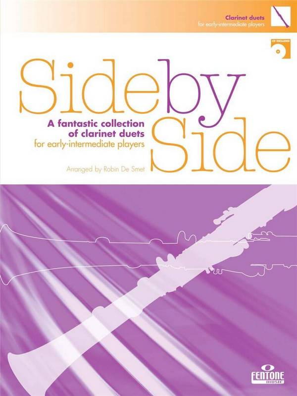 Side by Side (+CD)&nbsp;&nbsp;for 2 clarinets&nbsp;&nbsp;score