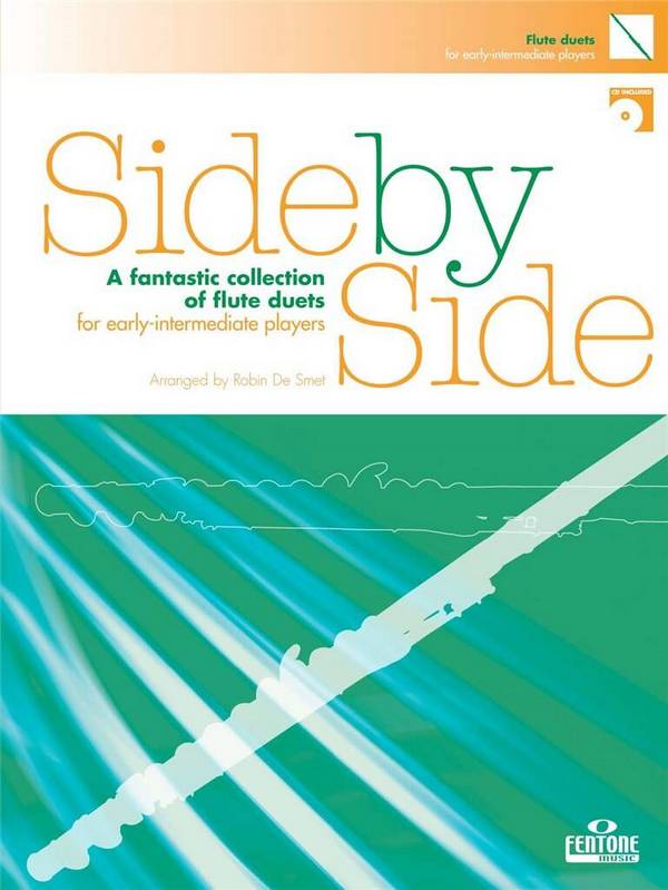 Side by Side (+CD)&nbsp;&nbsp;for 2 flutes&nbsp;&nbsp;score