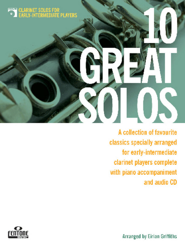 10 great Solos (+CD)  for clarinet and piano  