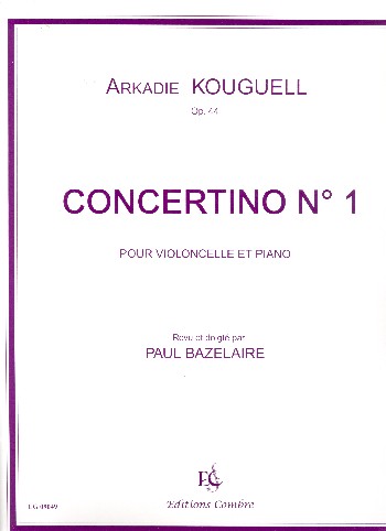 Concertino no.1 op.44&nbsp;&nbsp;pour violoncelle et piano&nbsp;&nbsp;