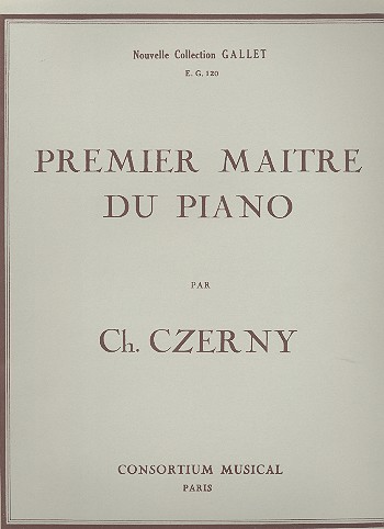 Premier maître du piano op.599&nbsp;&nbsp;&nbsp;&nbsp;