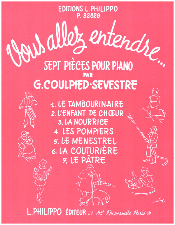 Silence! Je vais jouer&nbsp;&nbsp;pour piano&nbsp;&nbsp; 