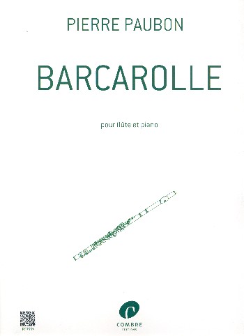 Barcarolle  pour flûte et piano  