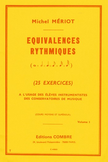 Equivalences rythmiques vol.1    