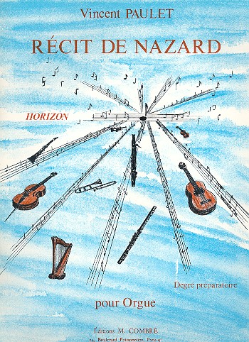 Récit de Nazard&nbsp;&nbsp;pour orgue&nbsp;&nbsp;