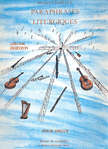 Paraphrases liturgiques  pour orgue  