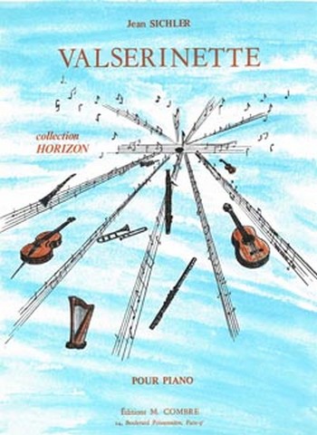 SICHLER Jean&nbsp;&nbsp;Valserinette&nbsp;&nbsp;piano Partition