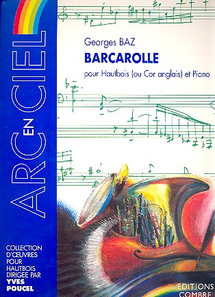 Barcarolle pour hautbois ou cor anglais&nbsp;&nbsp;et piano&nbsp;&nbsp;