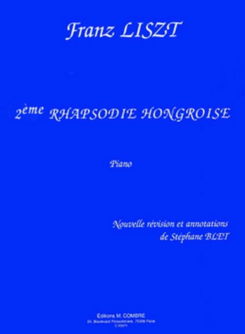 Rhapsodie hongroise no.2&nbsp;&nbsp;pour piano&nbsp;&nbsp;