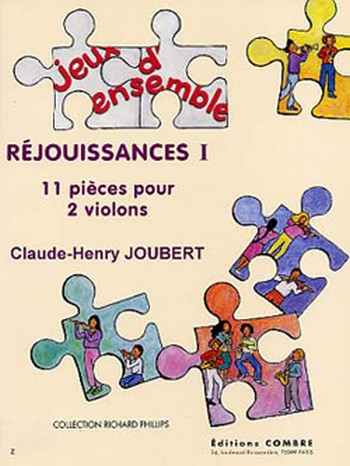 JOUBERT Claude-Henry&nbsp;&nbsp;Réjouissances I (11 pièces)&nbsp;&nbsp;2 violons Partition