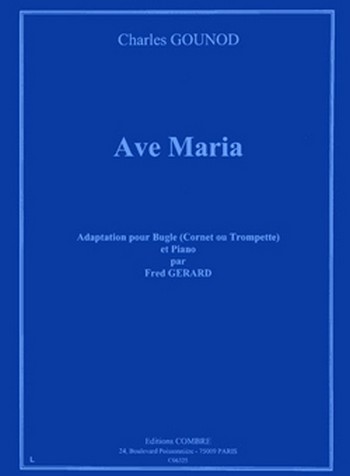 Ave Maria  pour bugle (cornet/trompette) et piano  