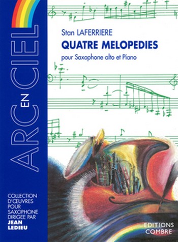 LAFERRIERE Stan&nbsp;&nbsp;Mélopédies (4)&nbsp;&nbsp;saxophone alto et piano Partition