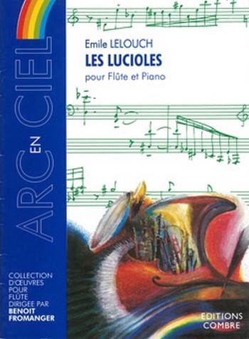 LELOUCH Emile&nbsp;&nbsp;Les Lucioles&nbsp;&nbsp;flûte et piano Partition