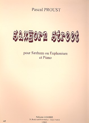 Saxhorn Street pour saxhorn (euphonium)&nbsp;&nbsp;et piano&nbsp;&nbsp;