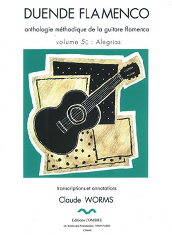 WORMS Claude&nbsp;&nbsp;Duende flamenco Vol.5C - Alegrias&nbsp;&nbsp;guitare flamenca Partition