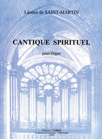 Cantique spirituel op.41&nbsp;&nbsp;pour orgue&nbsp;&nbsp;